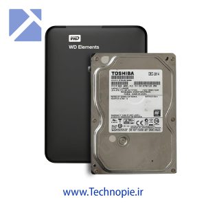 هارد اکسترنال توشیبا 500 گیگابایت + شش ماه ضمانت تعویض