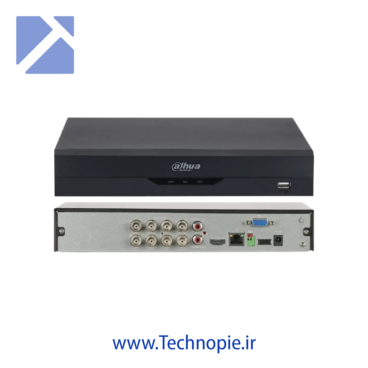 5108HS-I3-100 دستگاه ضبط کننده ویدیویی (XVR) داهوا مدل DHI-XVR5108HS-I3