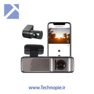 دوربین خودرو وای فای دار دو دوربین فلزی V8-C