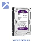 هارد دیسک اینترنال وسترن دیجیتال بنفش 1 ترابایت